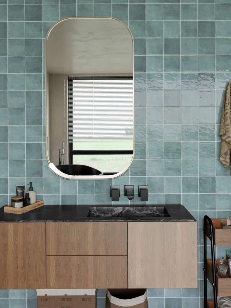 Antigo mist room scene bathroom vanity