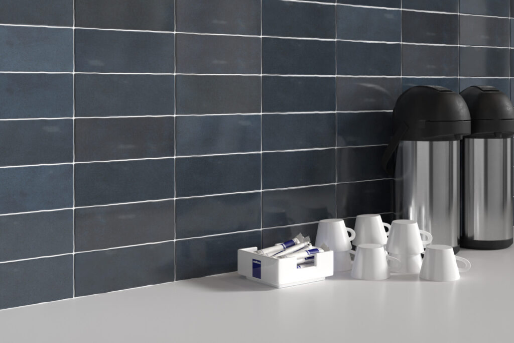 passion sample of azul close up of wall
