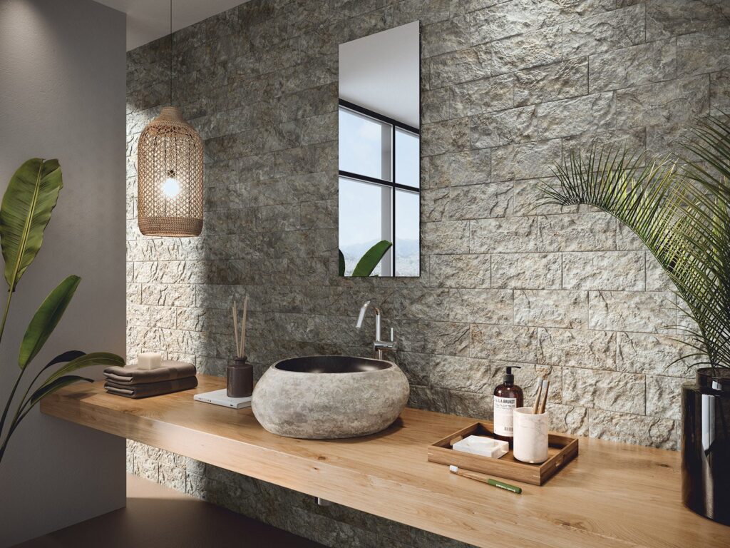 REFORM™ 5x10 in gris wall sample