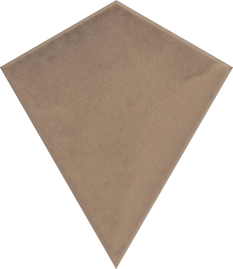 Skite Glazed Ceramic 6 x7 Brass tile