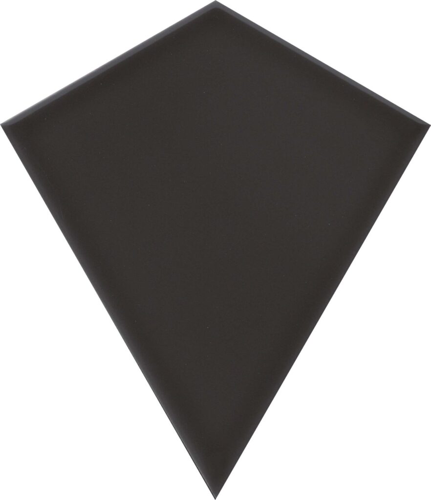 Skite Glazed Ceramic 6 x 7 Carbon