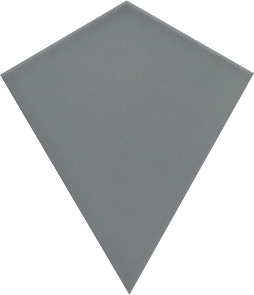 Skite Glazed Ceramic 6 x7 Gray