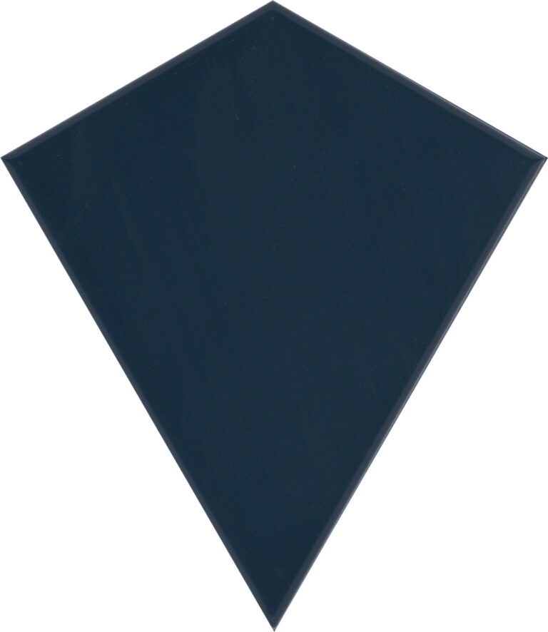 Skite Glazed Ceramic 6 x 7 Navy