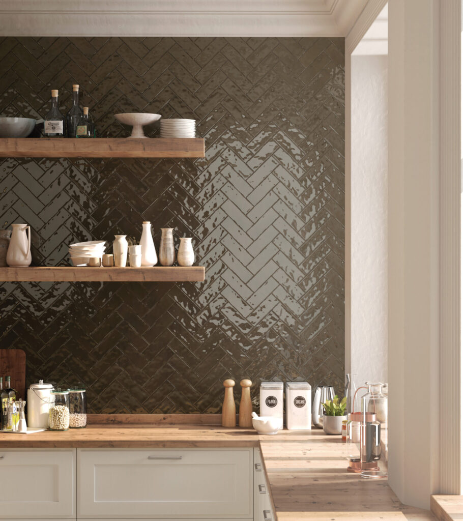 passion wall sample dark kitchen