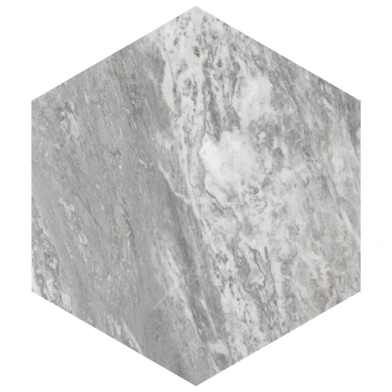Marbilia Hex Bardiglio w:Biotech 11 x 13