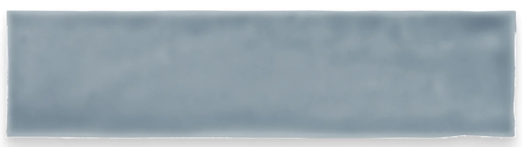 Watercolors 3 x 12 Glossy Rectangle Tile Sky