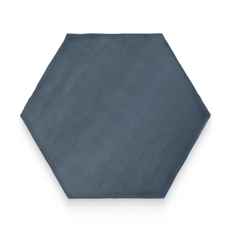 Watercolors 6x6 Ink Glossy Hexagon Tile