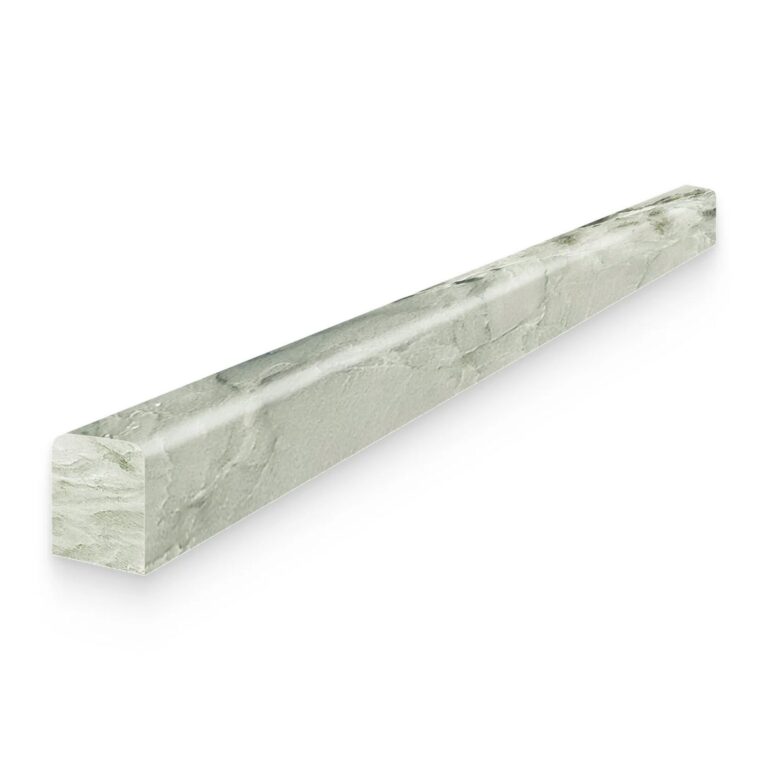 0.5 x 12 Verde Matcha Honed Pencil Trim