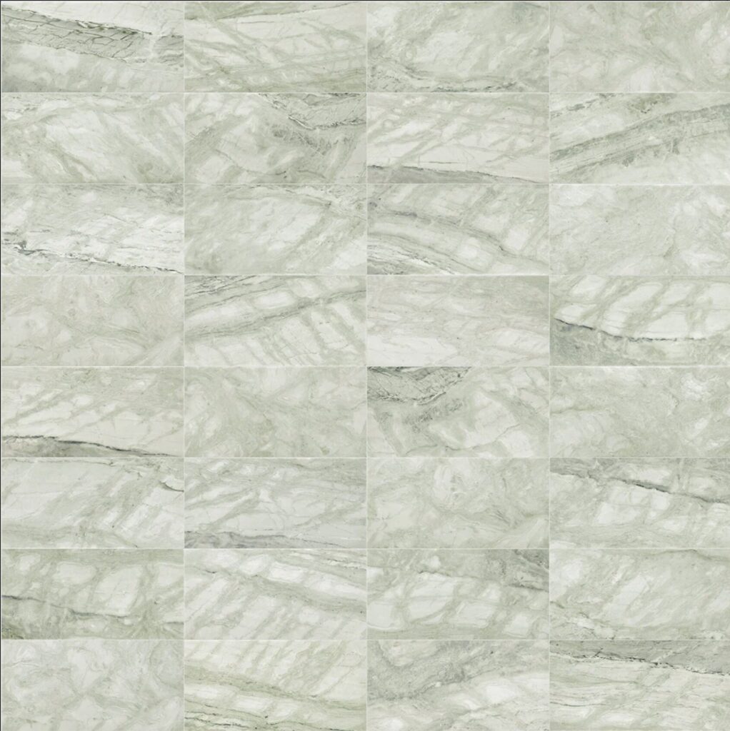 3x12 Verde Matcha Honed Rectangle Tile sample