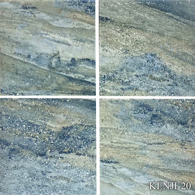 Kenji 6 x 6 Blue Granite