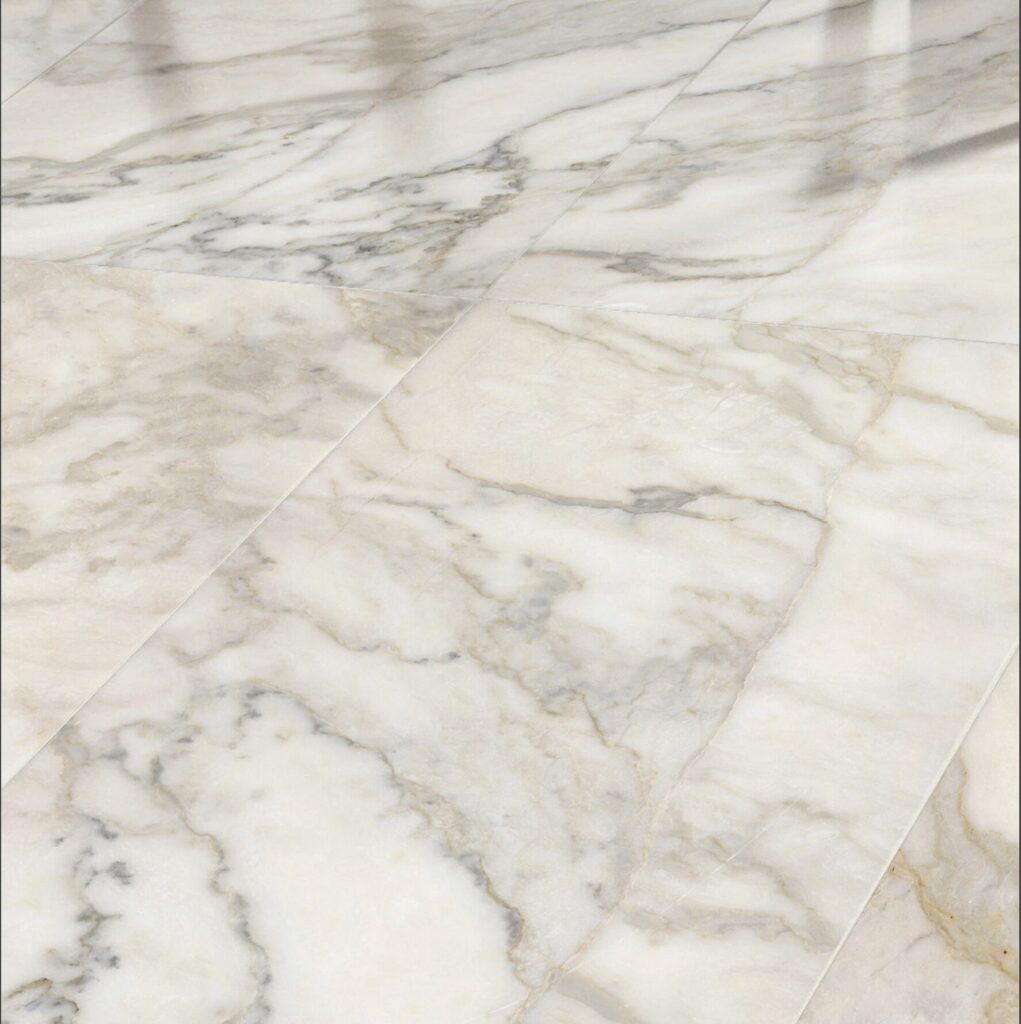 Calacata Giallo 12 x 24 sample