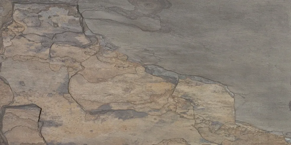Natural Slate 12 x 24 Gauged Rustic Gold