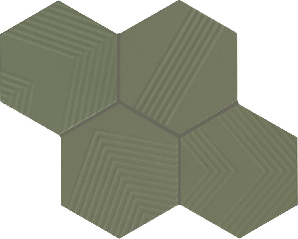 Artichoke Hexagon Ripple Mix