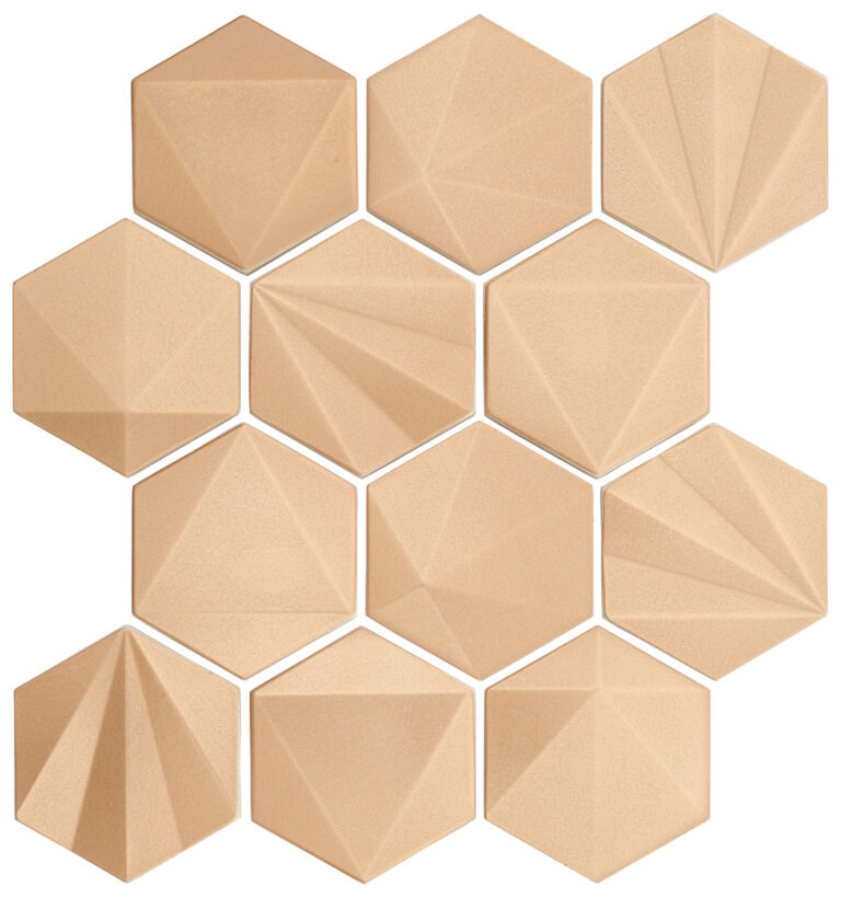 Champagne Gold Hexagon