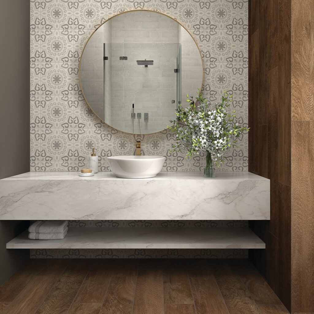 Crystal Grey Square