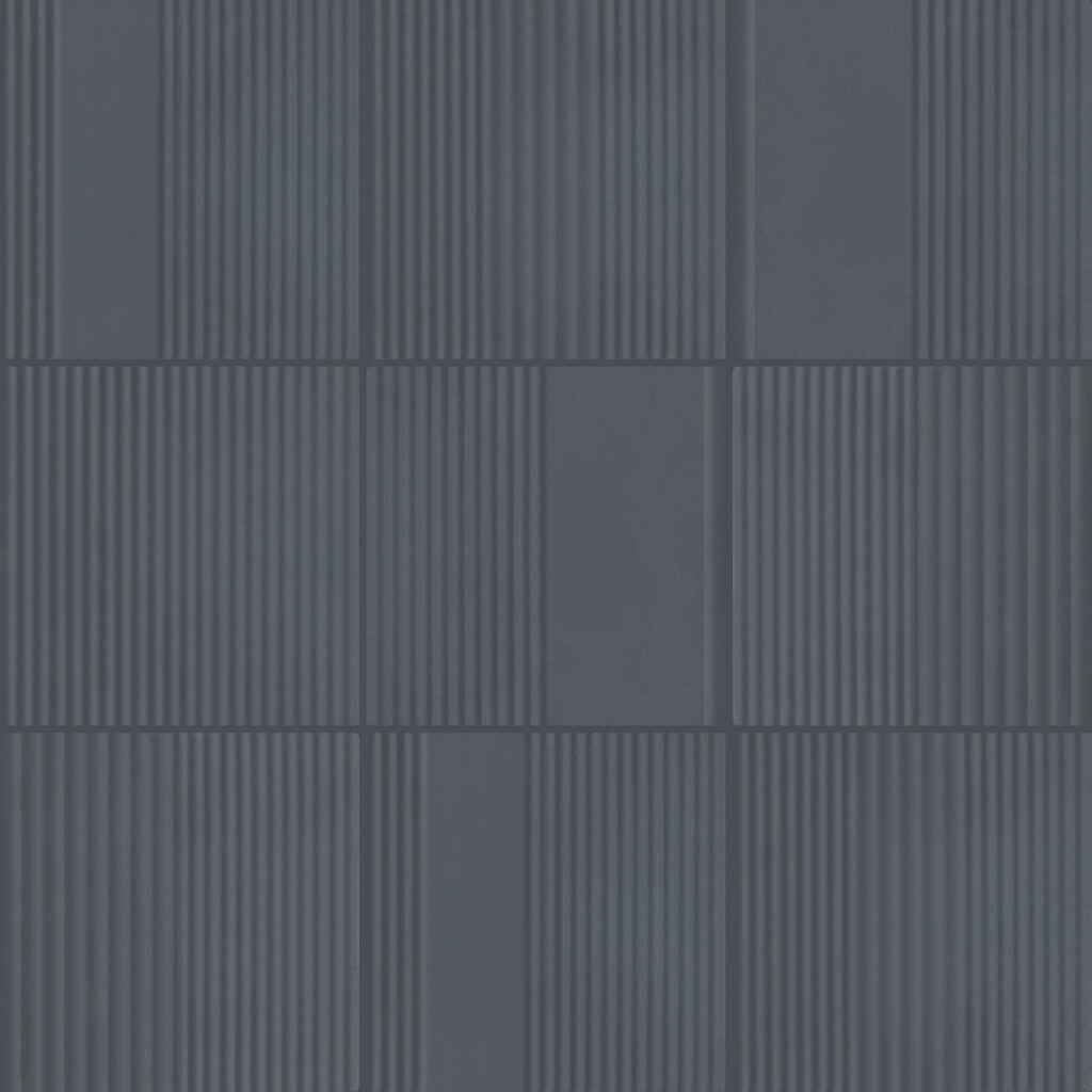 Indigo Square Ripple Mix