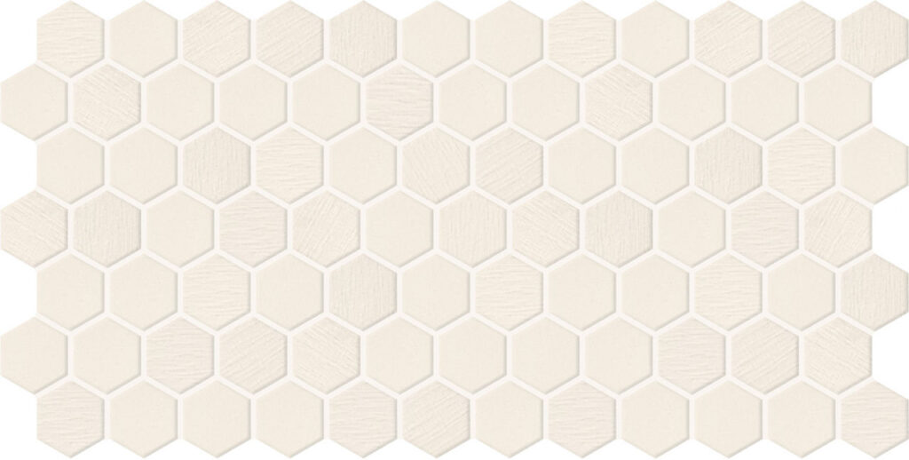 Keystones 1 Hexagon Mosaic Biscuit