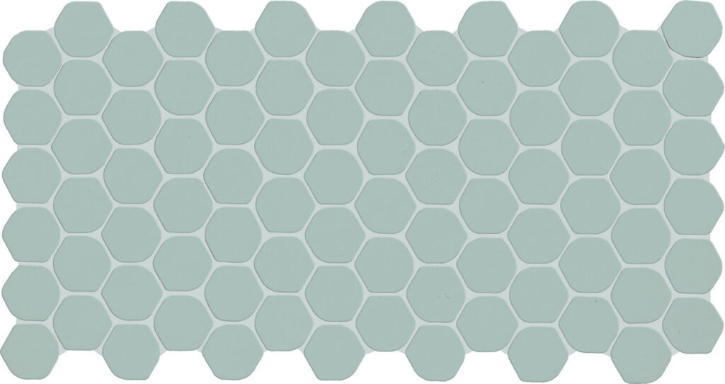 Keystones 2 Organic Hexagon Mosaic Spa