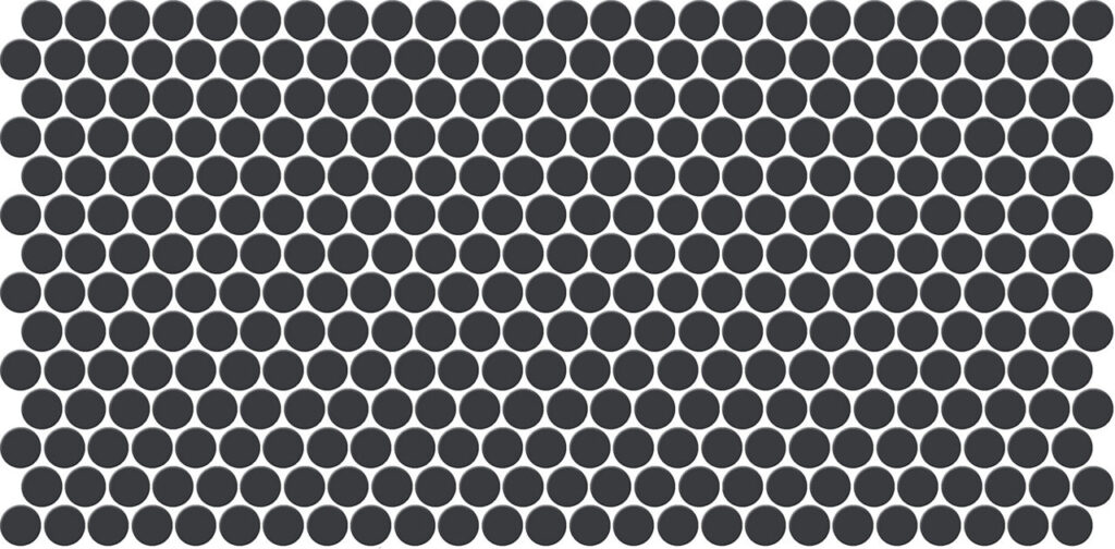 Keystones Black:Ebony Penny Rounds