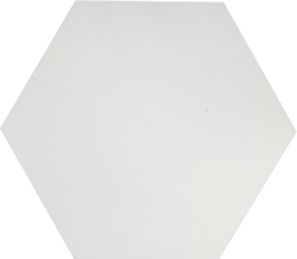 Rhythm 19x22 Hexagon White
