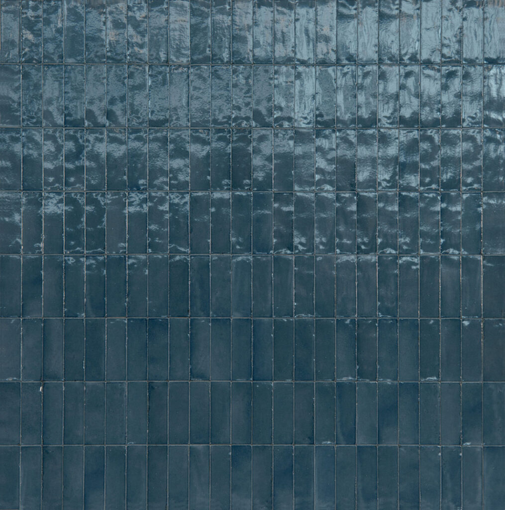 Rice Blu Rectangle 2x6
