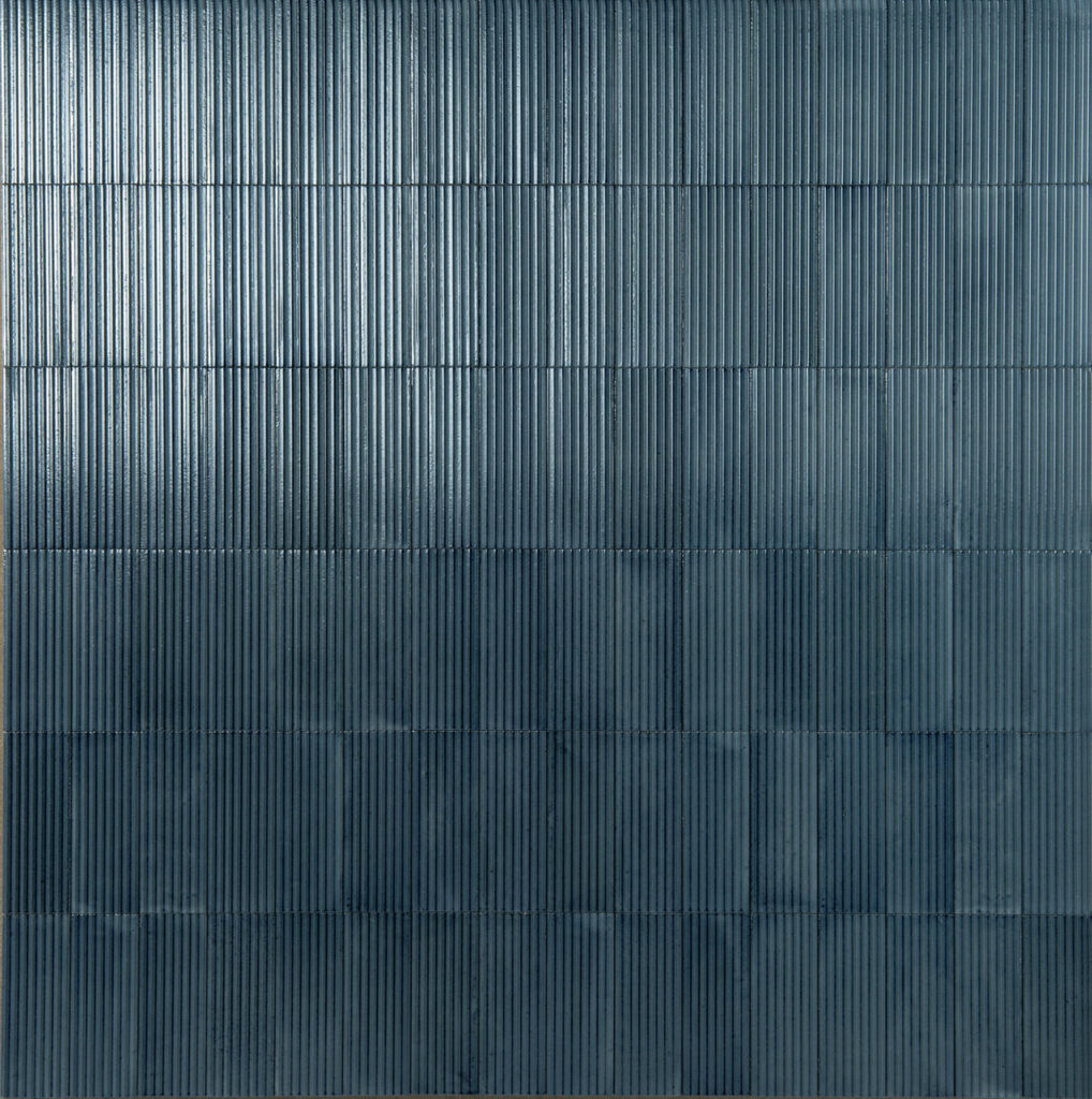 Rice Blu Structure Rectangle Raked