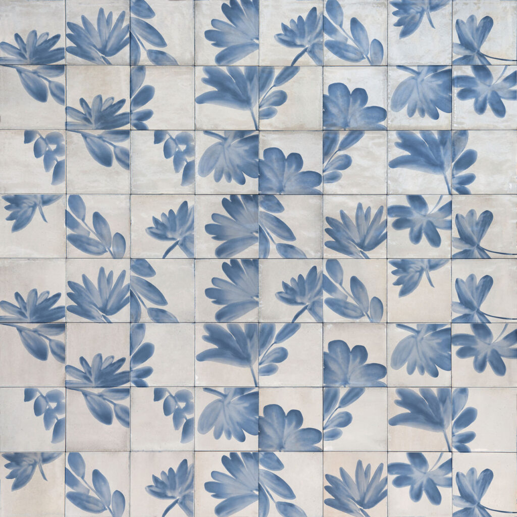 Rice Natural Deco Blossom Square