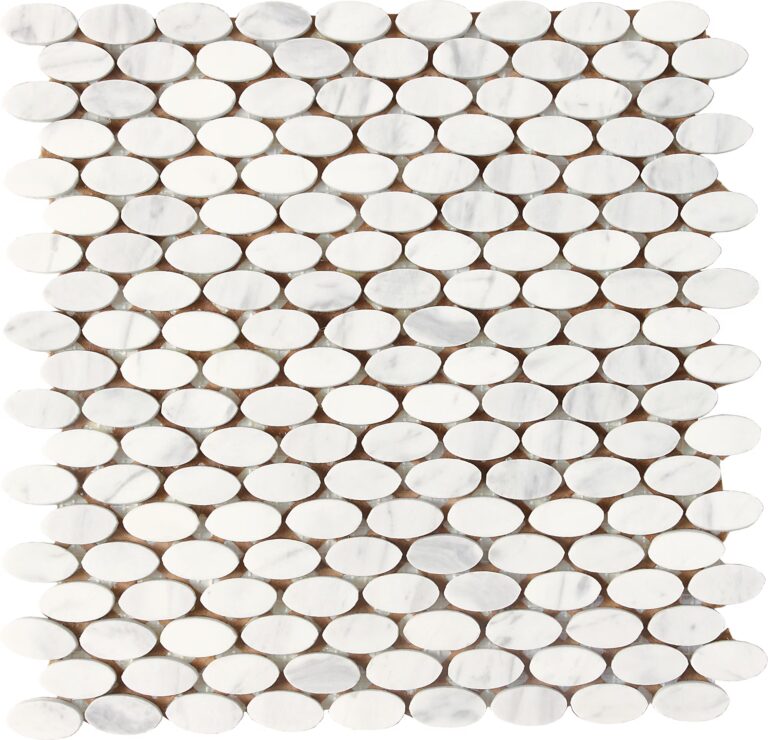 Stone a la Mod Contempo White Oval