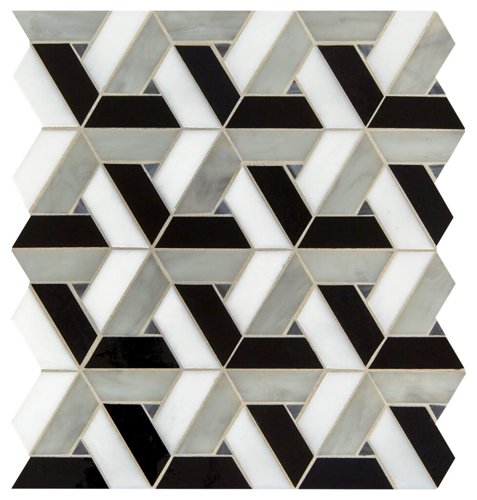 Vivify Trapezoid Mosaic Twilight