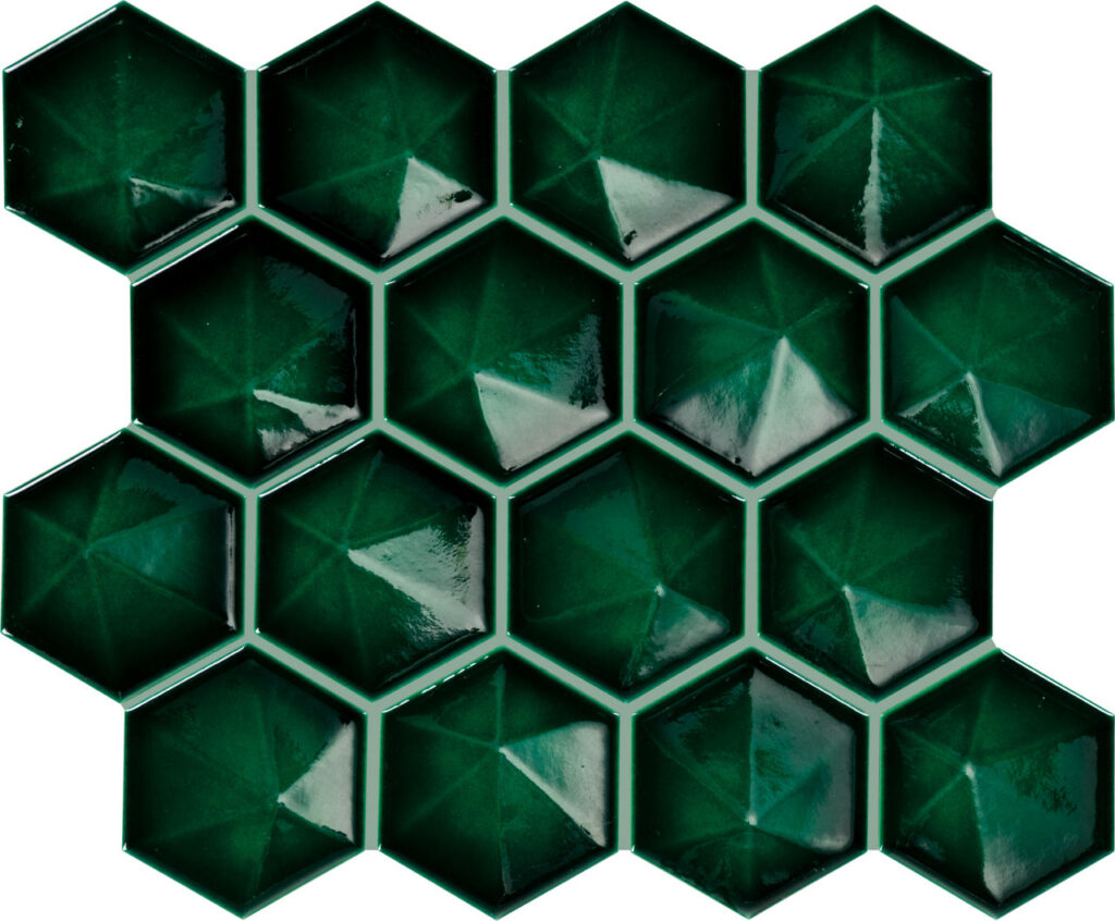 Artefino Jewel Pyramid Hexagon Apex Emerald