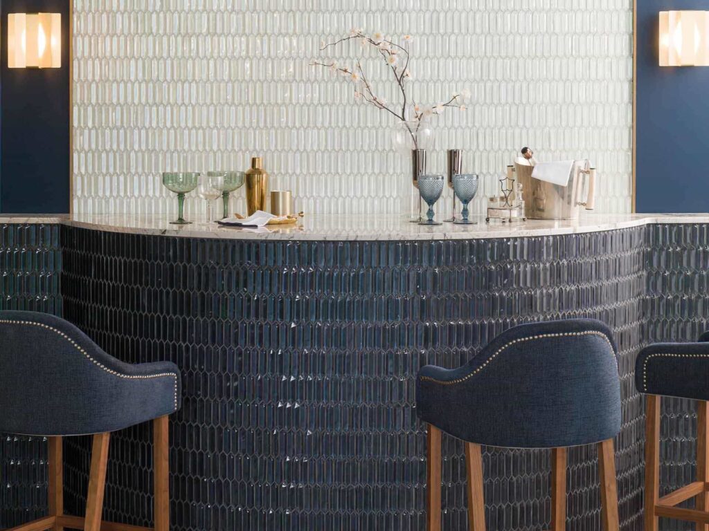 Crystal Navy 14X12 sample with cream