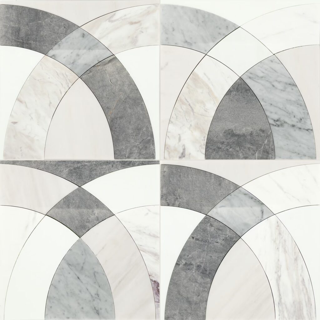 Eclessia Marble Blend Arches Polished Pacifica