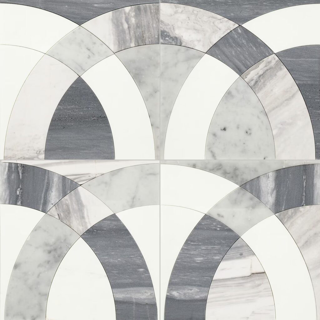 Eclessia Marble Blend Arches Polished Volakas