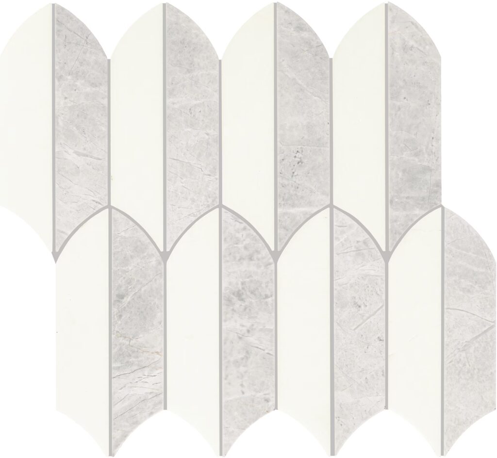 Eclessia Marble Blend Feather Polished Cristallo