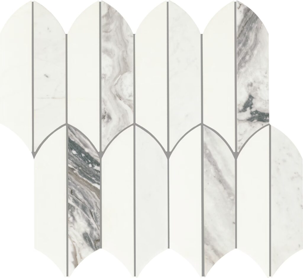 Eclessia Marble Blend Feather Polished Volakas