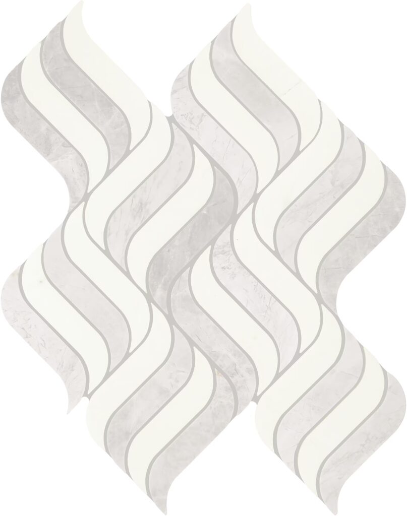 Eclessia Marble Blend Wave Polished Cristallo