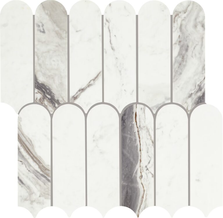 Eclessia Marble Elongated Fan Polished Volakas