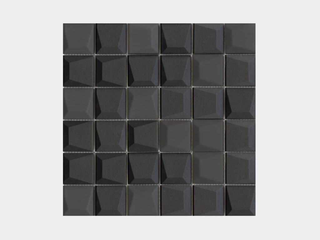 Effect Square Black 12X12