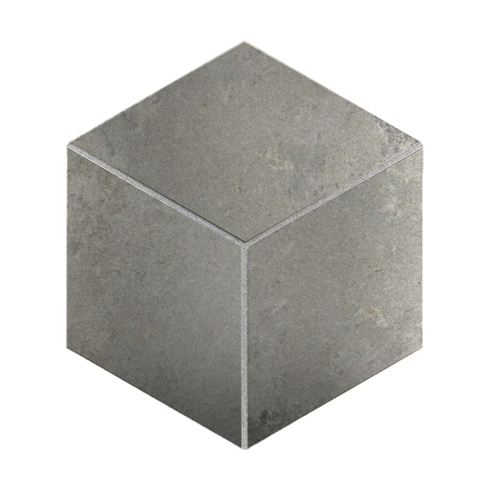 Emergent 3D Cube Light Polish Aluminum