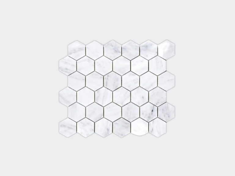 Essential Hexagon Carrara Polished 12X10