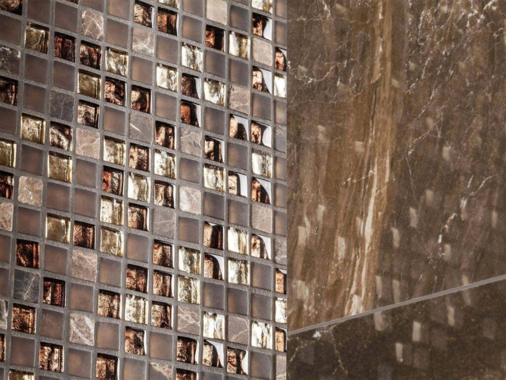 Eternity Emperador 12X12 wall sample