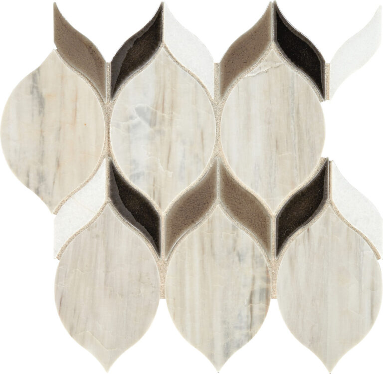 Fonté Double Leaf in Pier White Blend