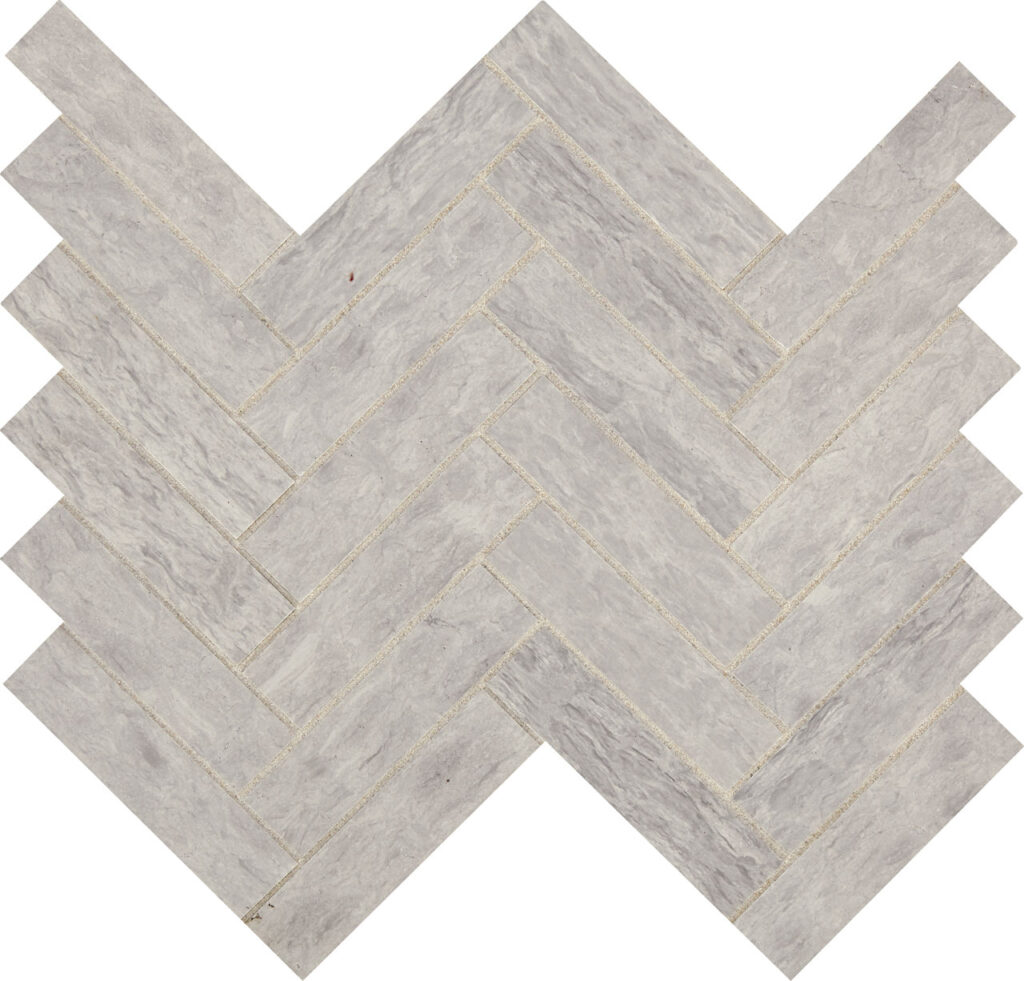 Fonté Herringbone Honed Heather Harbor