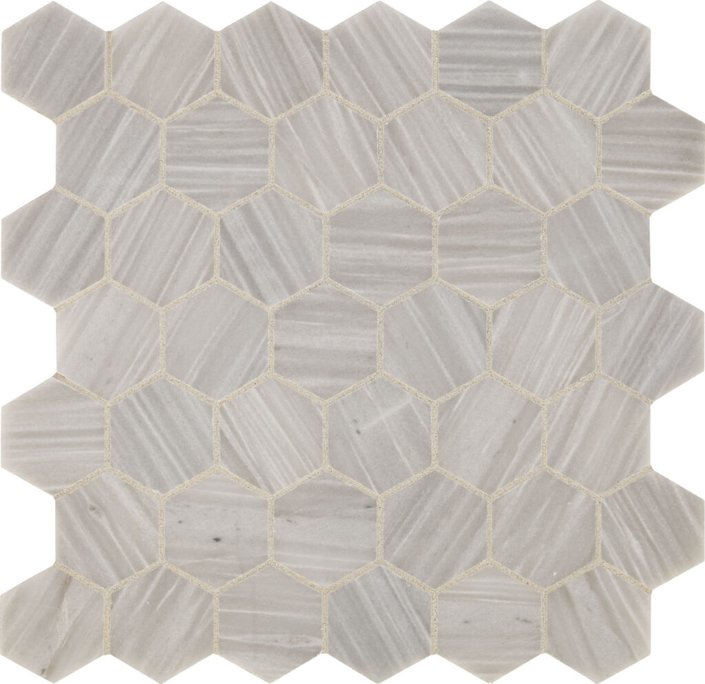 Fonté Hexagon Honed Nautical Grey