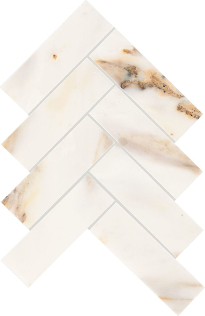 Gamma 2 x 6 Herringbone Polished Bella