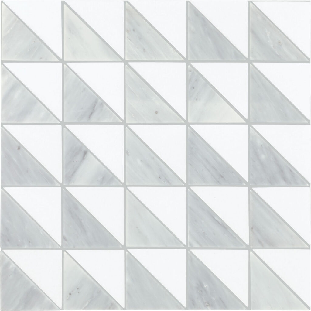 Gamma Blend Triangle Mosaic Honed Mystic