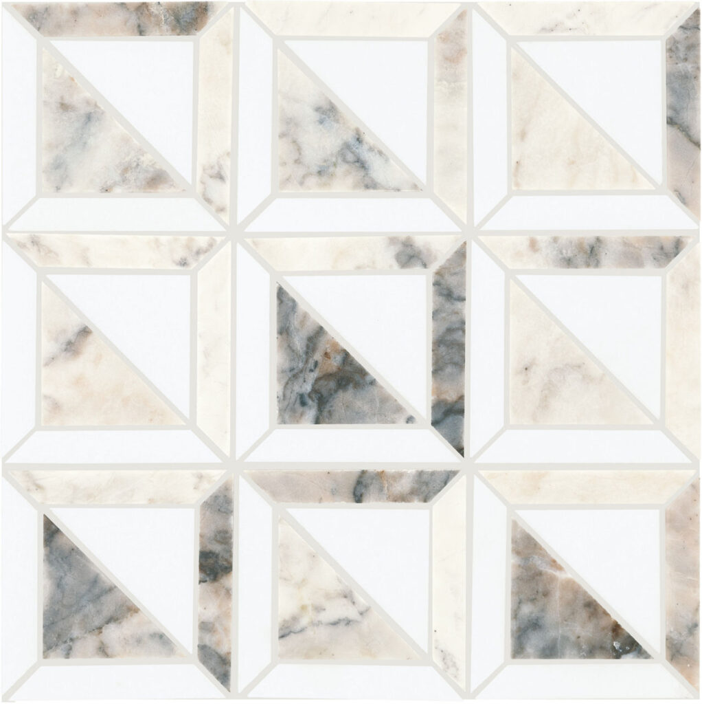 Gamma Blend Window Mosaic Polished Illusive