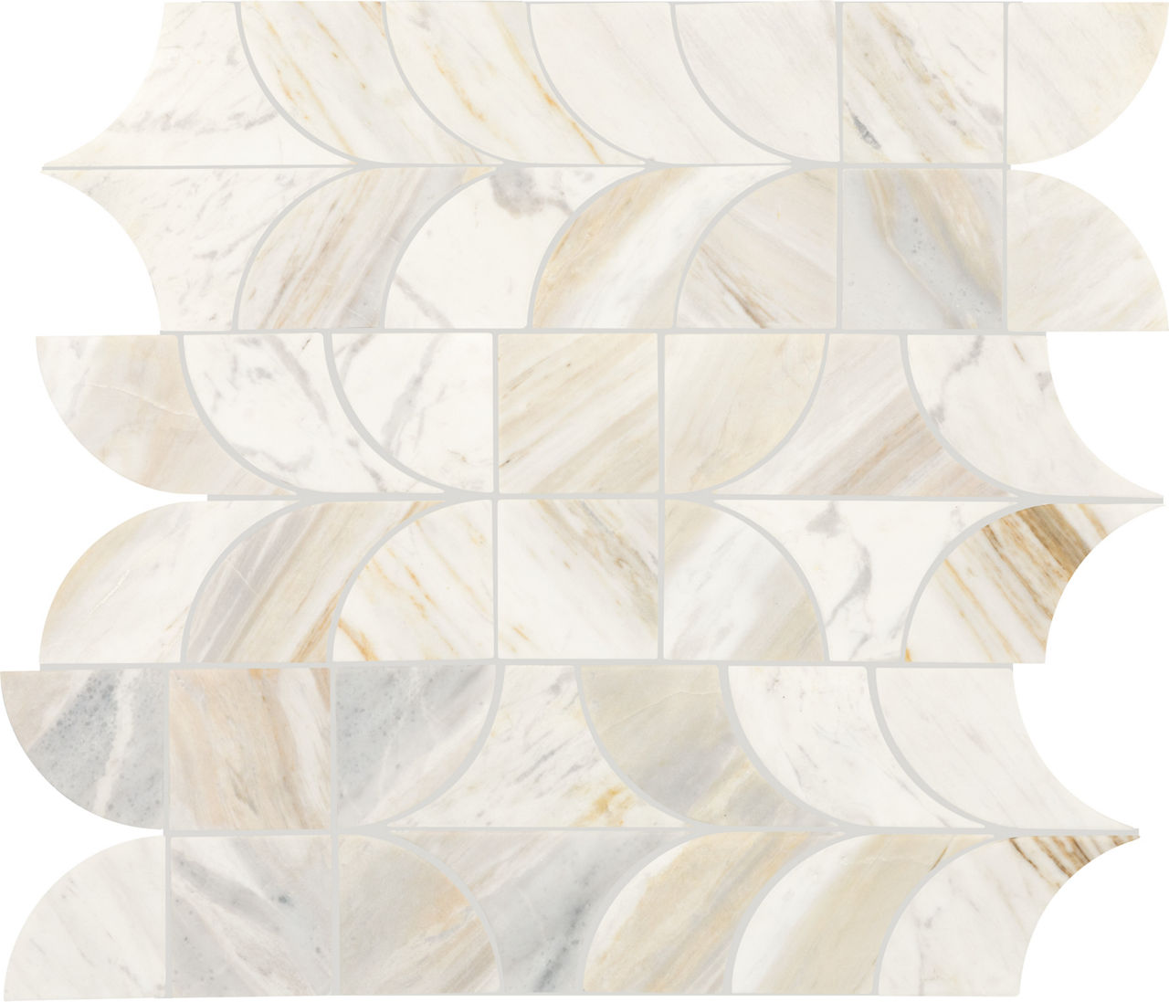 Gamma Patchwork Mosaic Polished