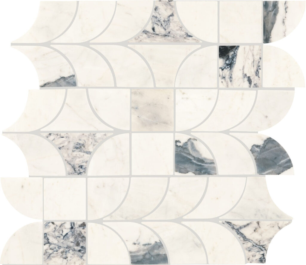 Gamma Patchwork Mosaic Polished Illusive