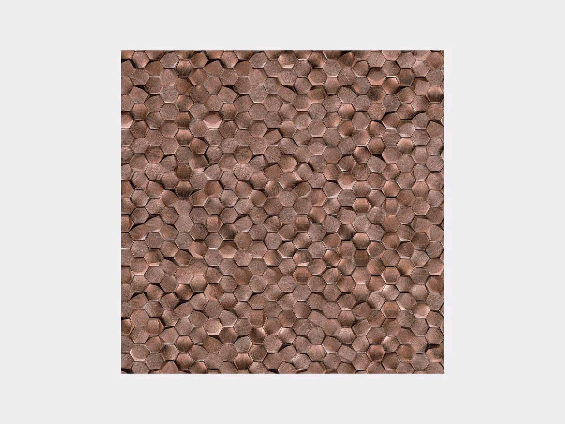 Gravity Aluminium 3D Hexagon 12″ X 12″